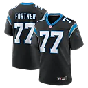 Zennovawear Luke Fortner Carolina Panthers Team Game Jersey - Black