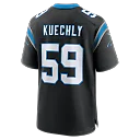 Zennovawear Luke Kuechly Carolina Panthers Team Game Jersey - Black