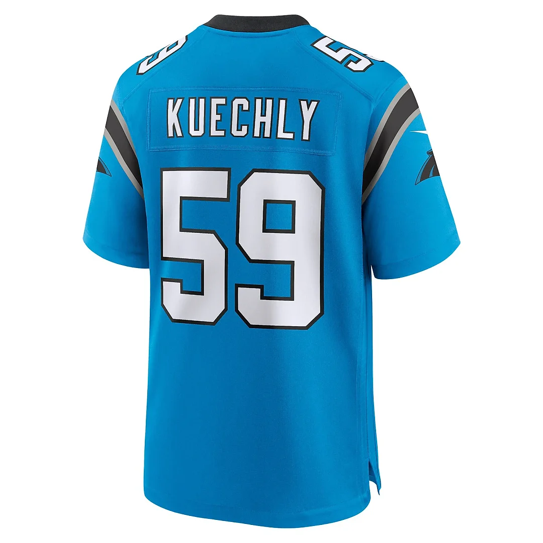 Zennovawear Luke Kuechly Carolina Panthers Retired Player Alternate Game Jersey - Blue