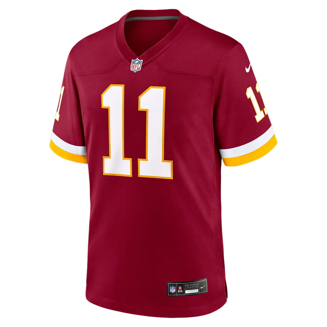 Zennovawear Luke McCaffrey Washington Commanders Game Jersey - Burgundy