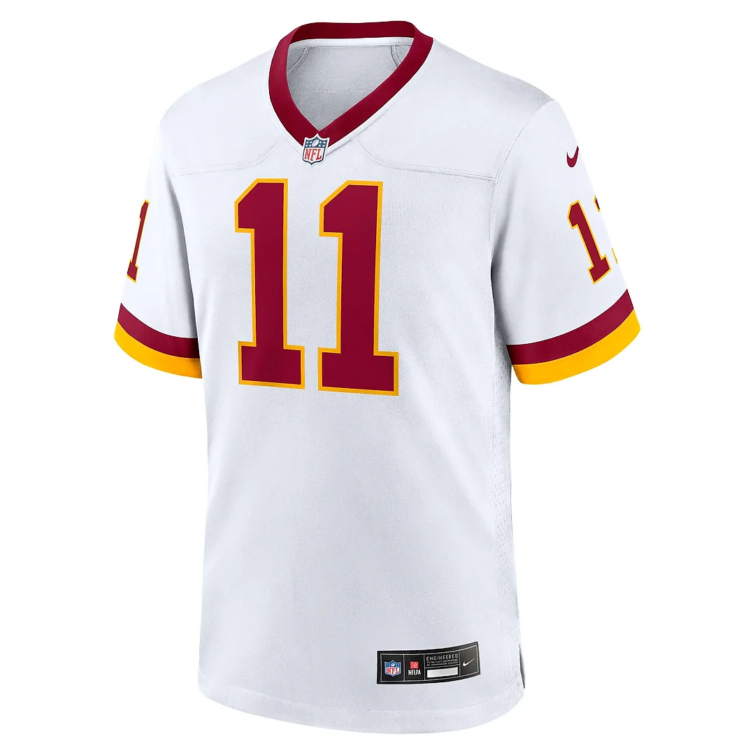 Zennovawear Luke McCaffrey Washington Commanders Game Super Bowl Era Jersey - White