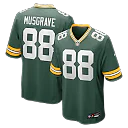 Zennovawear Luke Musgrave Green Bay Packers Game Jersey - Green