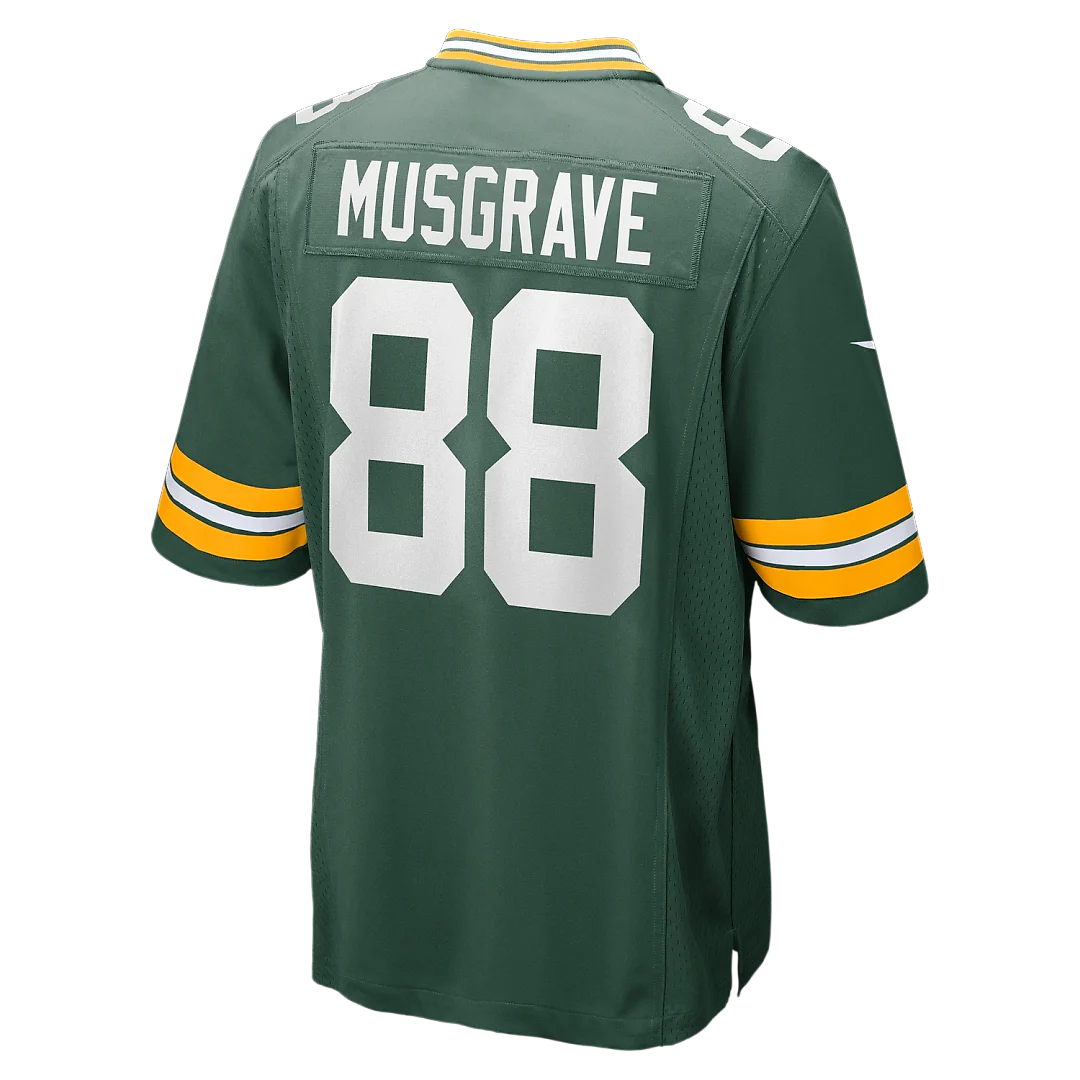 Zennovawear Luke Musgrave Green Bay Packers Game Jersey - Green