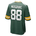Zennovawear Luke Musgrave Green Bay Packers Game Jersey - Green