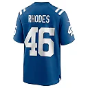 Zennovawear Luke Rhodes Indianapolis Colts Game Jersey - Royal