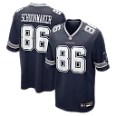 Zennovawear Luke Schoonmaker Dallas Cowboys Team Game Jersey - Navy