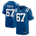 Zennovawear Luke Tenuta Indianapolis Colts Team Game Jersey - Royal