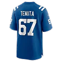 Zennovawear Luke Tenuta Indianapolis Colts Team Game Jersey - Royal