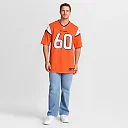 Zennovawear Luke Wattenberg Denver Broncos Team Game Jersey - Orange