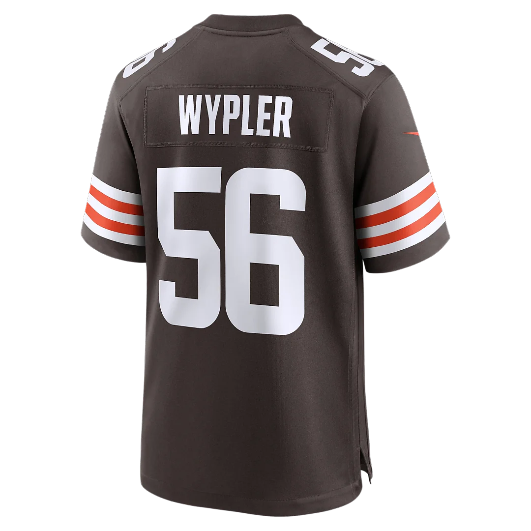 Zennovawear Luke Wypler Cleveland Browns Team Game Jersey - Brown