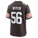 Zennovawear Luke Wypler Cleveland Browns Team Game Jersey - Brown