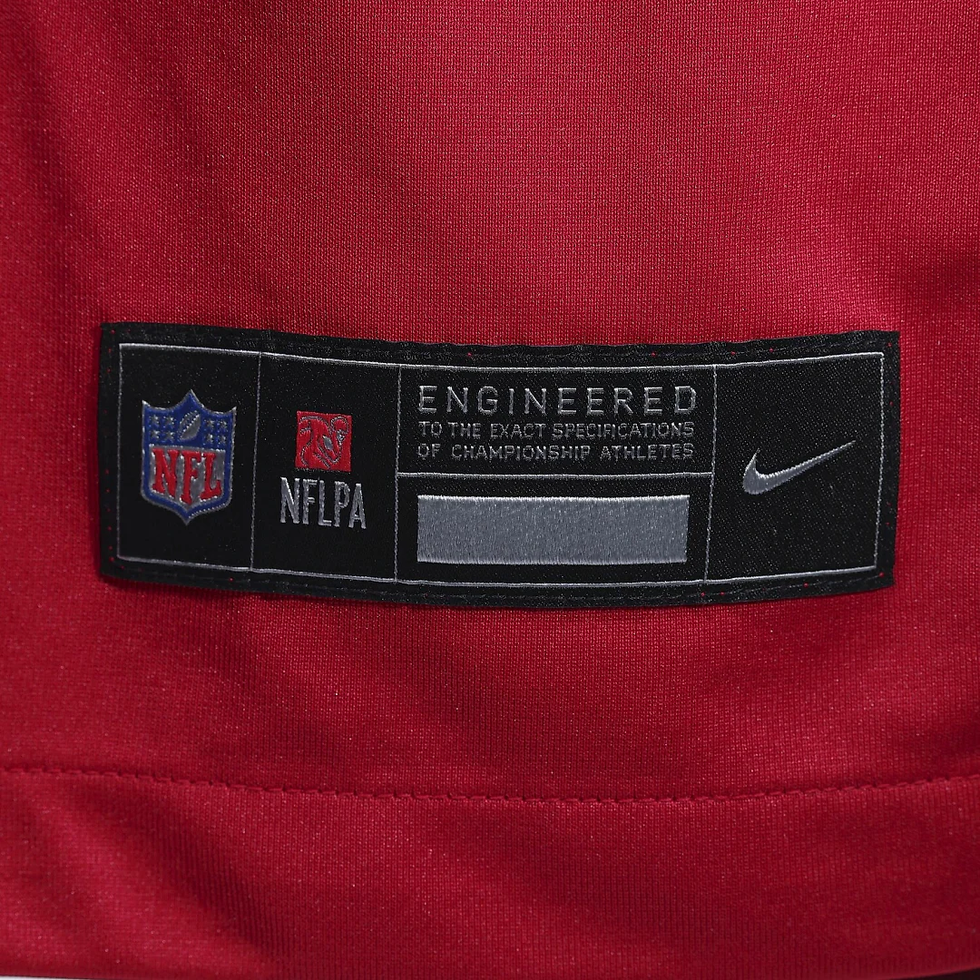 Zennovawear Mac Jones San Francisco 49ers Team Game Jersey - Scarlet
