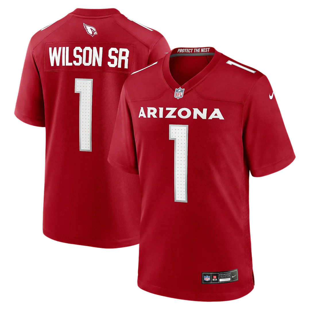 Zennovawear Mack Wilson Arizona Cardinals Team Game Jersey - Cardinal