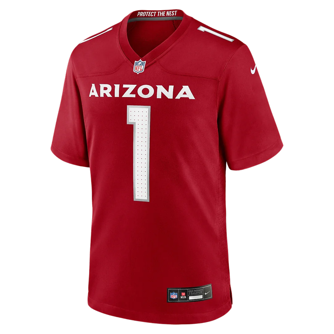 Zennovawear Mack Wilson Arizona Cardinals Team Game Jersey - Cardinal
