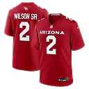 Zennovawear Mack Wilson Sr. Arizona Cardinals Team Game Jersey - Cardinal