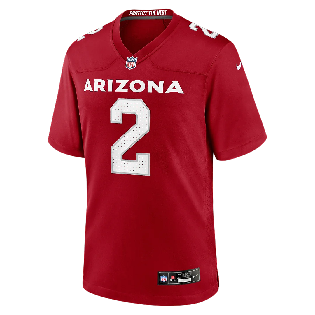 Zennovawear Mack Wilson Sr. Arizona Cardinals Team Game Jersey - Cardinal