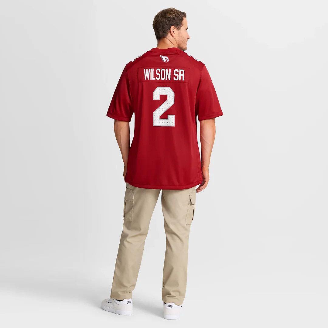 Zennovawear Mack Wilson Sr. Arizona Cardinals Team Game Jersey - Cardinal