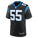 Zennovawear Maema Njongmeta Carolina Panthers Team Game Jersey - Black