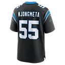 Zennovawear Maema Njongmeta Carolina Panthers Team Game Jersey - Black
