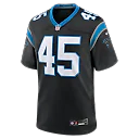 Zennovawear Maema Njongmeta Carolina Panthers Game Jersey - Black