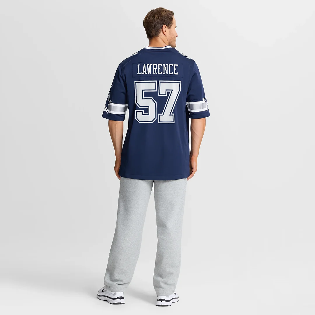 Zennovawear Malachi Lawrence Dallas Cowboys 2026 NFL Draft First Round Pick No. 20 Team Game Jersey - Navy