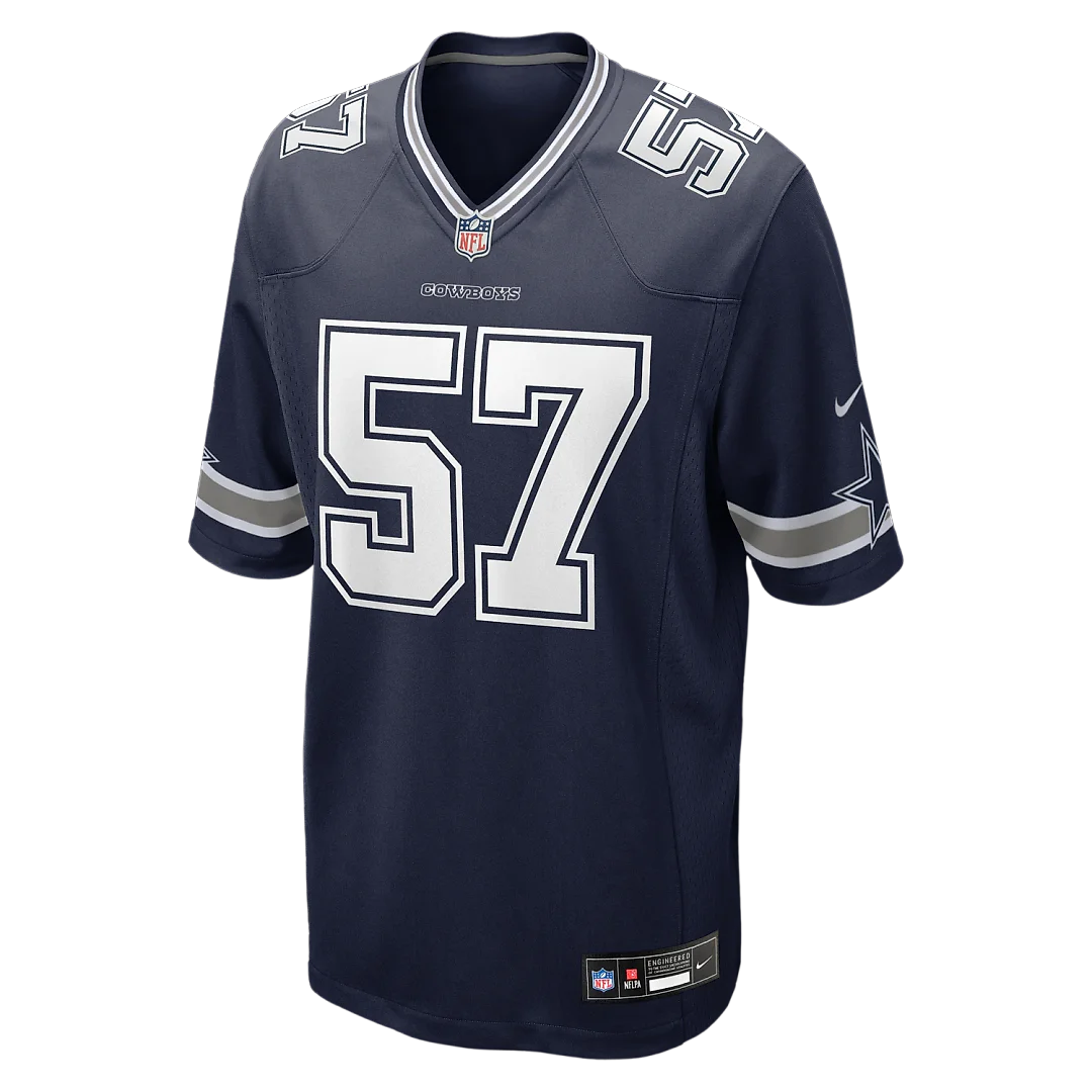 Zennovawear Malachi Lawrence Dallas Cowboys 2026 NFL Draft First Round Pick No. 20 Team Game Jersey - Navy
