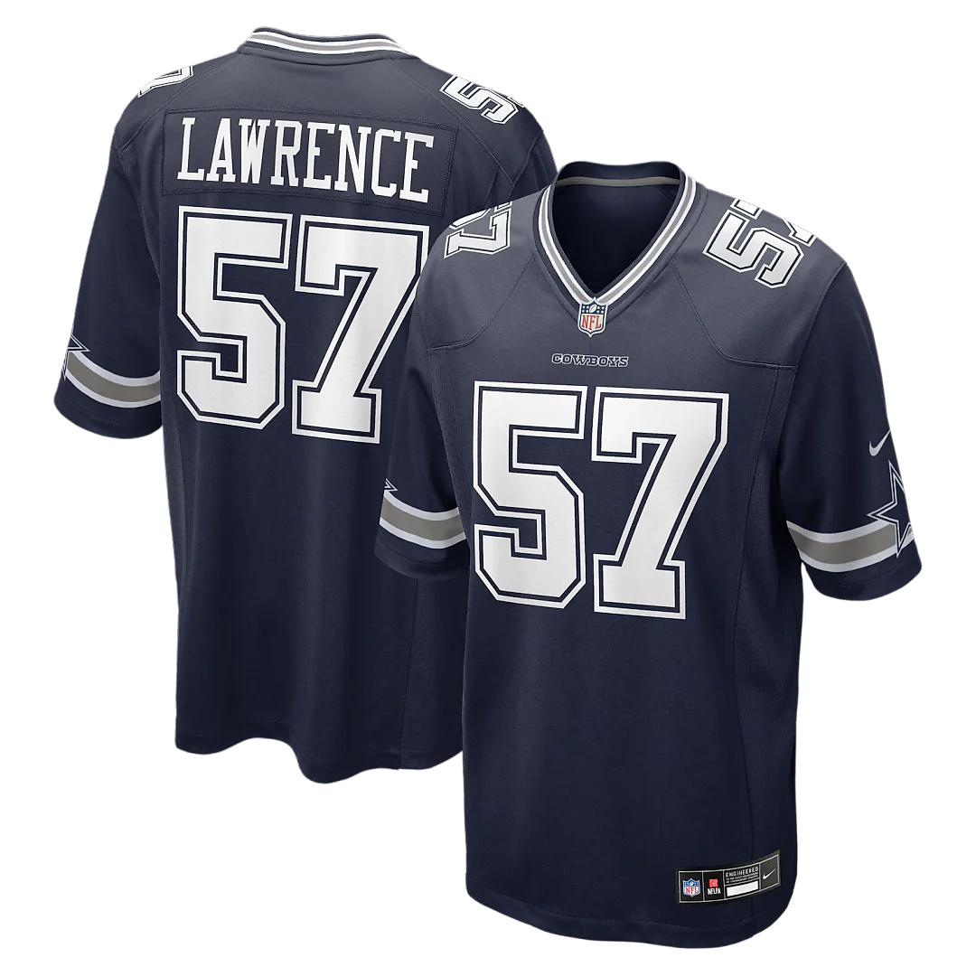 Zennovawear Malachi Lawrence Dallas Cowboys 2026 NFL Draft First Round Pick No. 20 Team Game Jersey - Navy