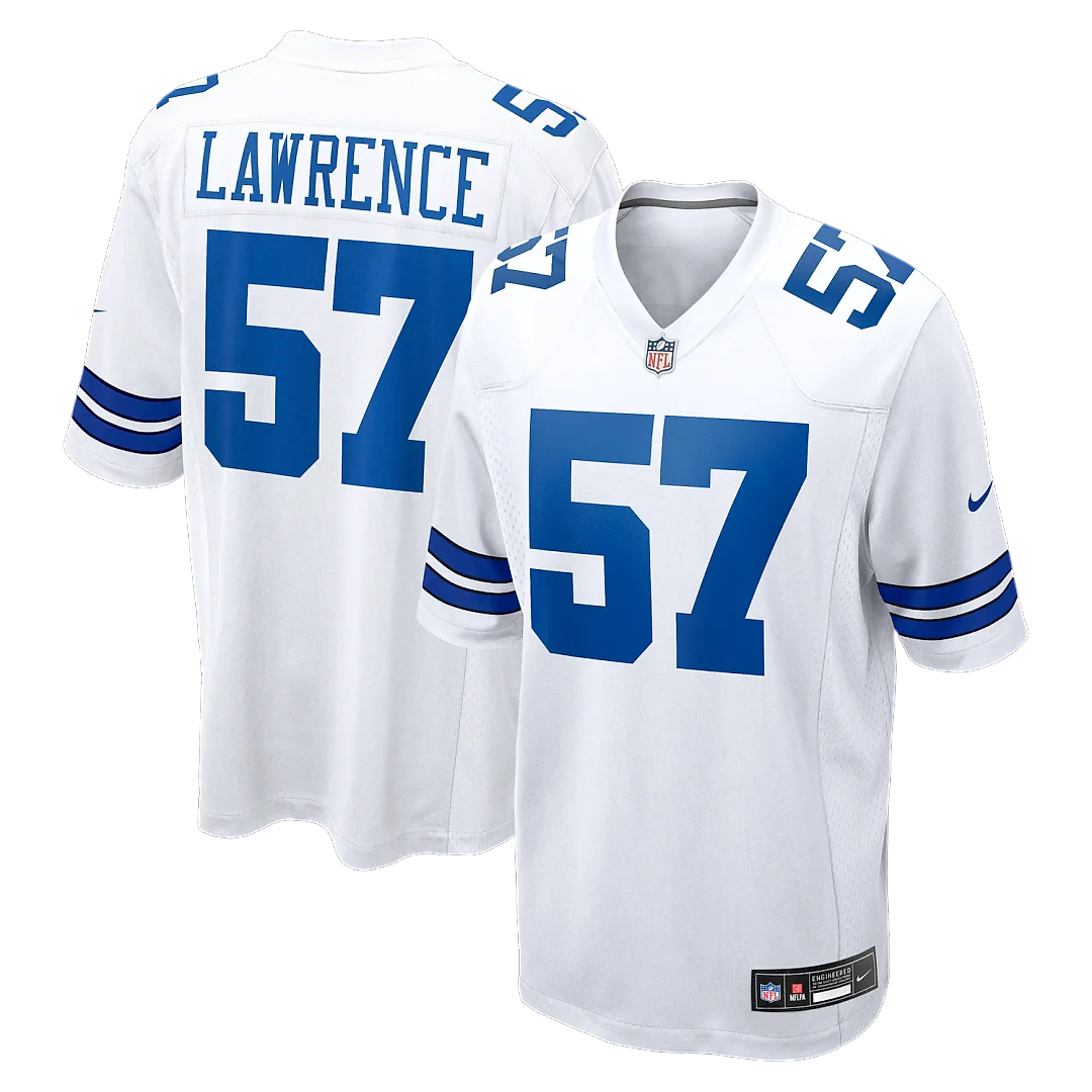 Zennovawear Malachi Lawrence Dallas Cowboys Game Jersey - White