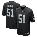 Zennovawear Malcolm Koonce Las Vegas Raiders Game Jersey - Black