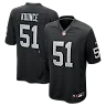 Zennovawear Malcolm Koonce Las Vegas Raiders Game Jersey - Black