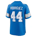 Zennovawear Malcolm Rodriguez Detroit Lions Game Jersey - Blue