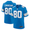 Zennovawear Malik Cunningham Detroit Lions Team Game Jersey - Blue