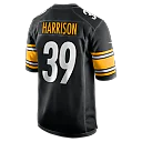 Zennovawear Malik Harrison Pittsburgh Steelers Team Game Jersey - Black