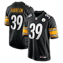 Zennovawear Malik Harrison Pittsburgh Steelers Team Game Jersey - Black