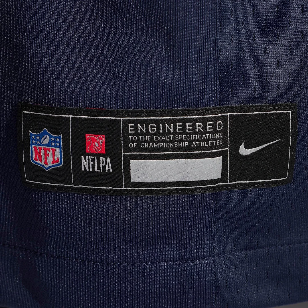 Zennovawear Malik Muhammad Chicago Bears Team Game Jersey - Navy