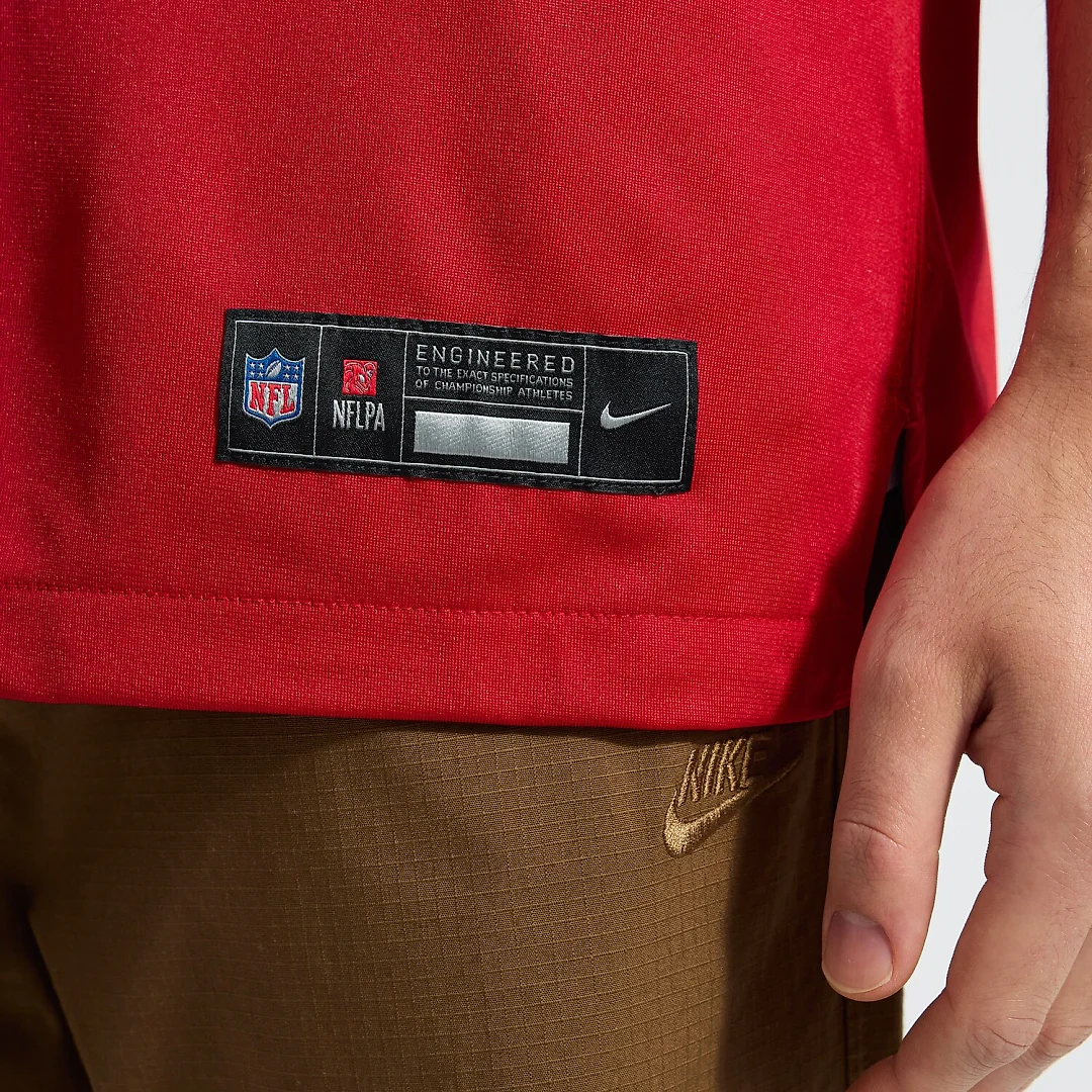 Zennovawear Malik Nabers New York Giants Alternate Game Jersey - Century Red