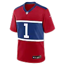 Zennovawear Malik Nabers New York Giants Alternate Game Jersey - Century Red