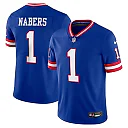 Zennovawear Malik Nabers New York Giants Alternate 2 Legacy Vapor Untouchable Limited Jersey - Royal