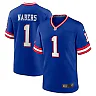 Zennovawear Malik Nabers New York Giants Game Player Jersey - Royal