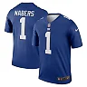 Zennovawear Malik Nabers New York Giants Legend Player Performance Top - Royal
