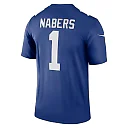 Zennovawear Malik Nabers New York Giants Legend Player Performance Top - Royal