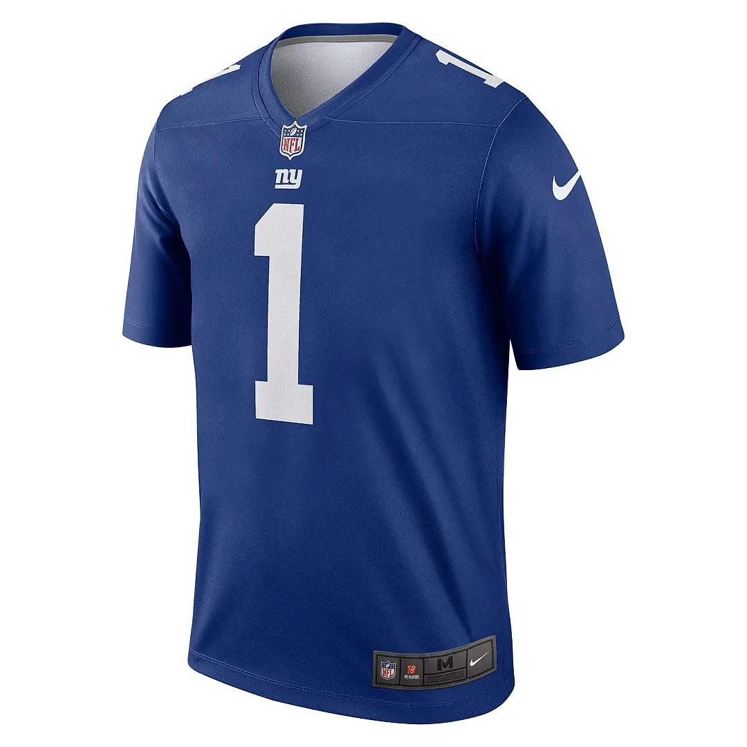 Zennovawear Malik Nabers New York Giants Legend Player Performance Top - Royal