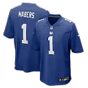 Zennovawear Malik Nabers New York Giants Player Game Jersey - Royal