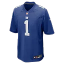 Zennovawear Malik Nabers New York Giants Player Game Jersey - Royal
