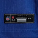 Zennovawear Malik Nabers New York Giants Player Game Jersey - Royal