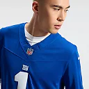 Zennovawear Malik Nabers New York Giants Team Vapor FUSE. Stitched Limited Jersey - Royal