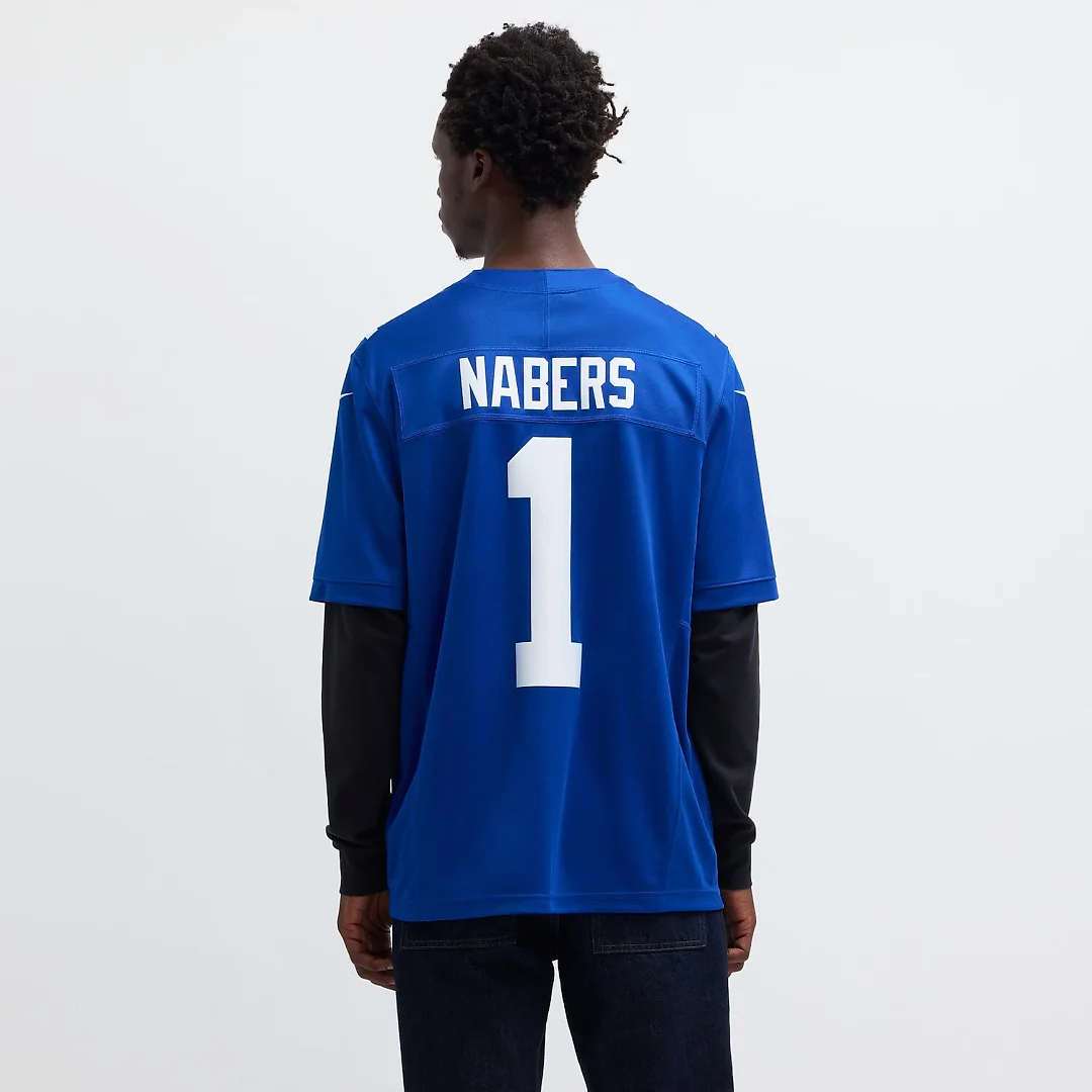 Zennovawear Malik Nabers New York Giants Vapor FUSE. Limited Jersey - Royal