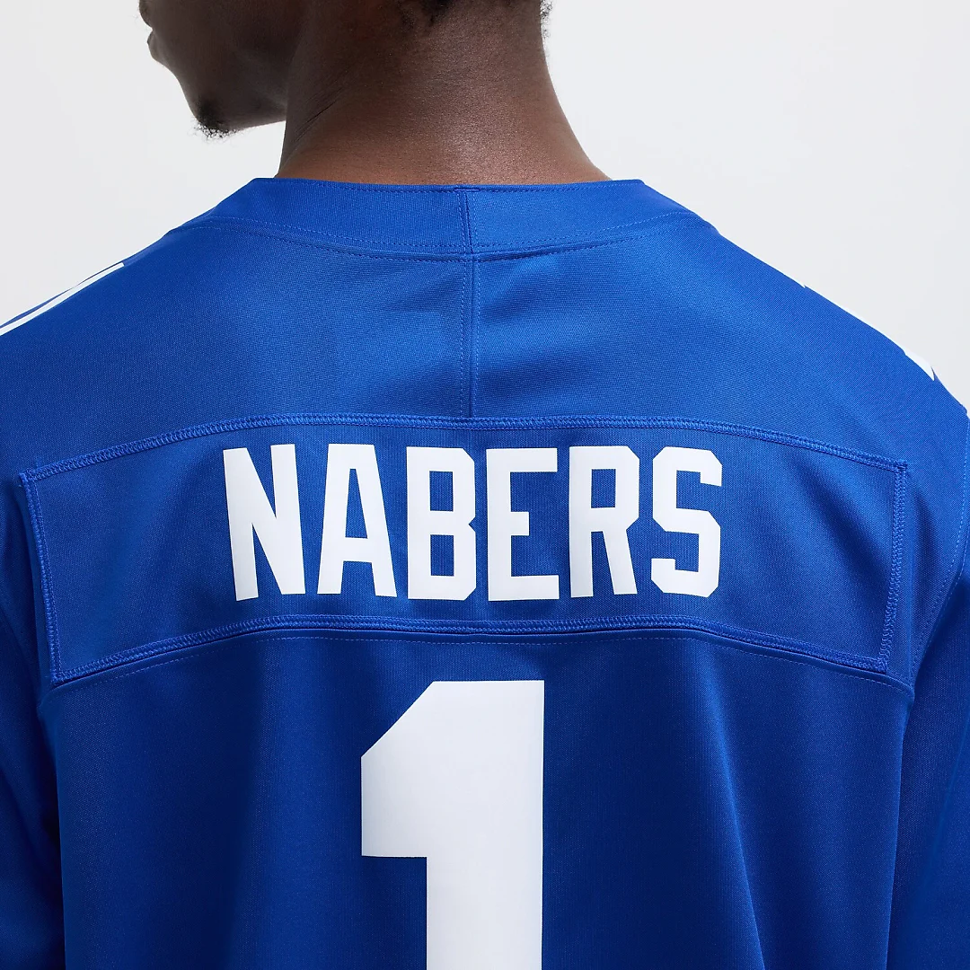 Zennovawear Malik Nabers New York Giants Vapor FUSE. Limited Jersey - Royal