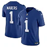 Zennovawear Malik Nabers New York Giants Vapor FUSE. Limited Jersey - Royal