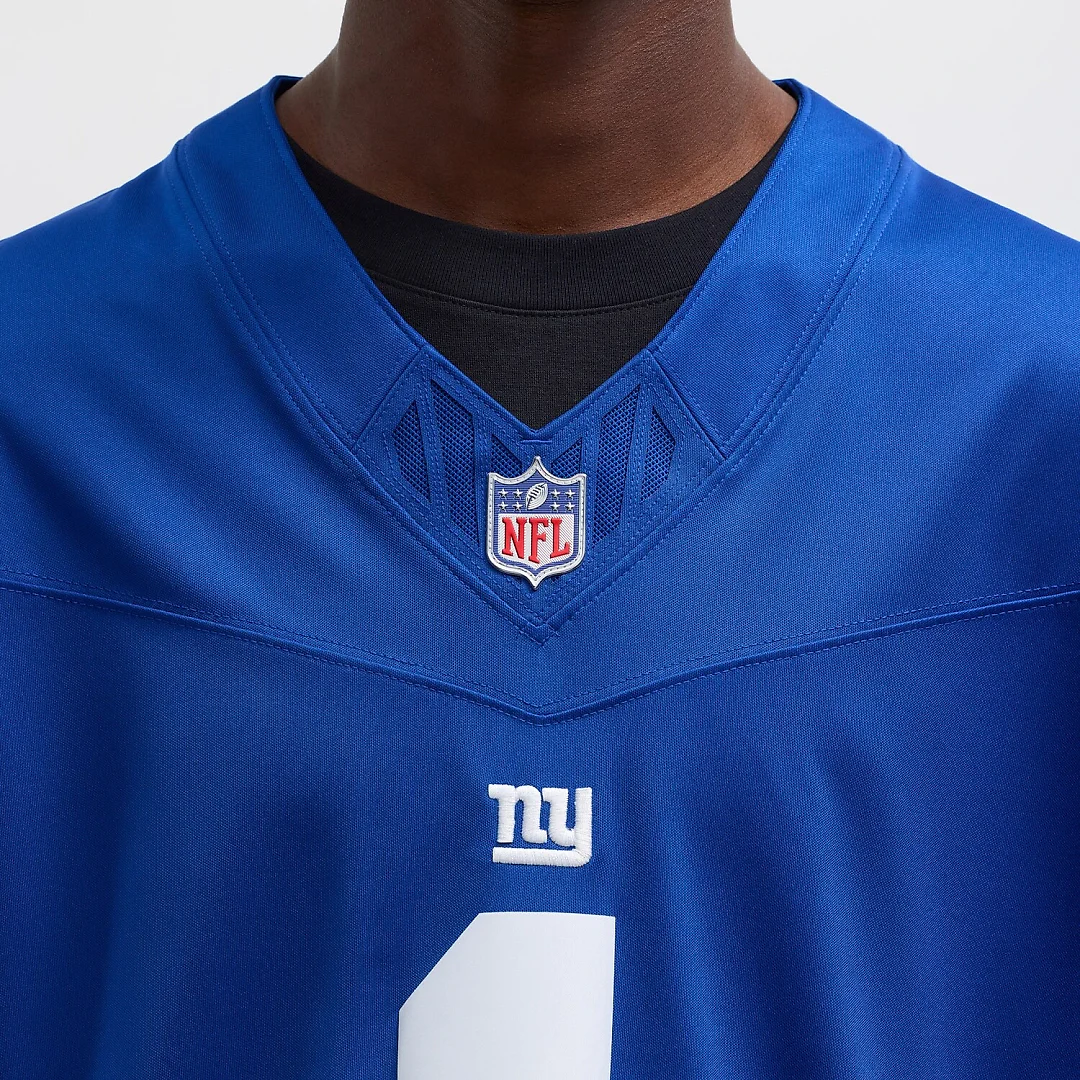 Zennovawear Malik Nabers New York Giants Vapor FUSE. Limited Jersey - Royal